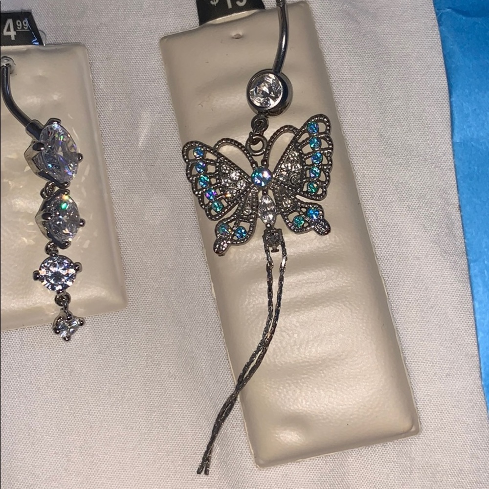 Piercing Pagoda Belly Rings - Picture 3 of 3